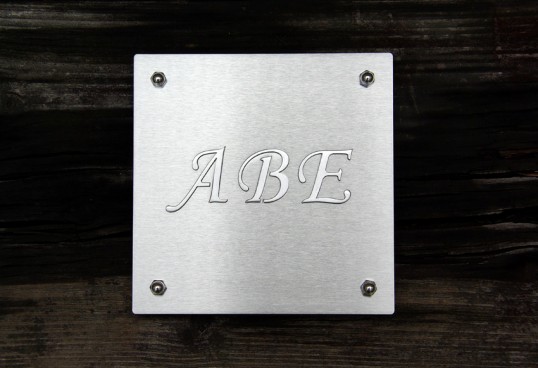 ステンレス切り文字