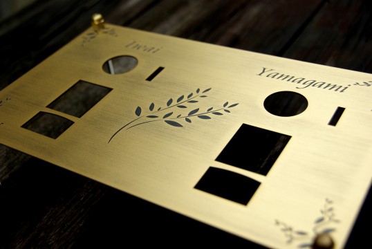 インターホンカバー