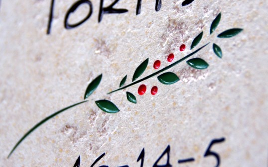 アンティークタイル表札