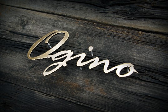 真鍮切り文字表札