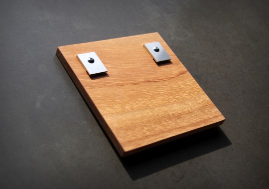 木の表札　マンション用