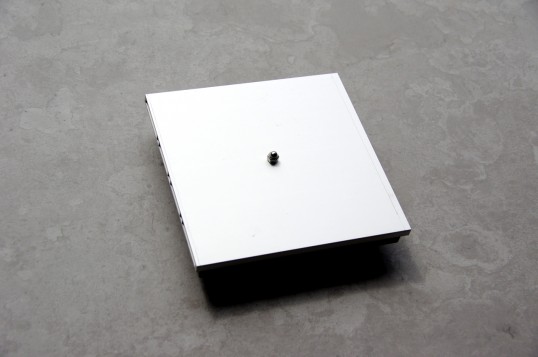 木目調タイル表札