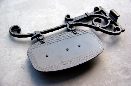 真鍮切り文字表札