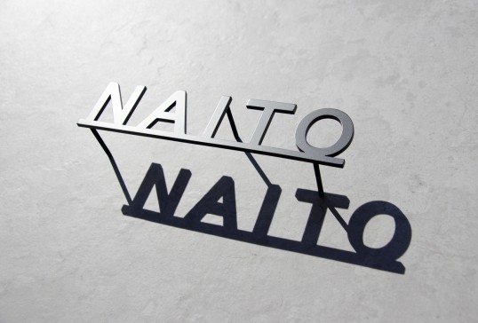 ステンレス切り文字表札