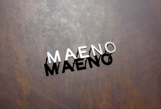 ステンレス切り文字表札