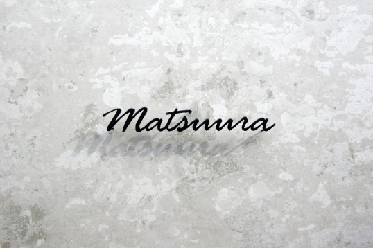 ステンレス切り文字表札