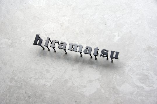 ステンレス切り文字表札