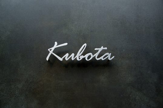 ステンレス切り文字表札