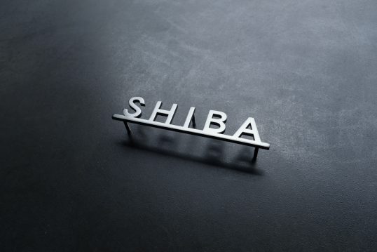 ステンレス切り文字表札