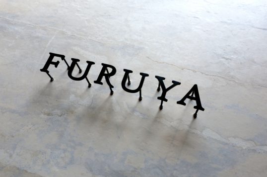 ステンレス切り文字表札