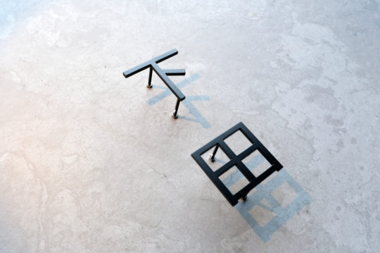 ステンレス切り文字表札