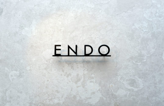 ステンレス切り文字表札