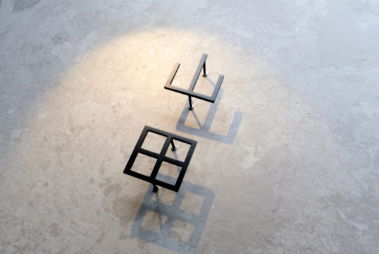 ステンレス切り文字表札