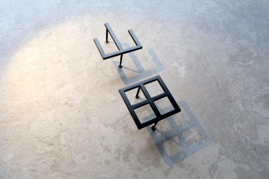 ステンレス切り文字表札