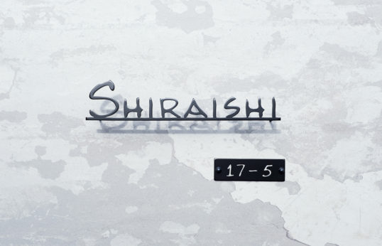 ステンレス切り文字表札