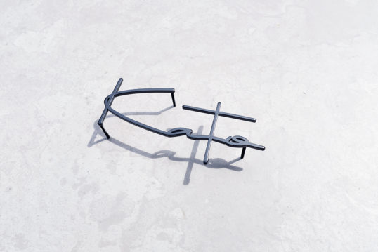 ステンレス切り文字表札