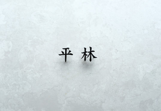 ステンレス切り文字表札