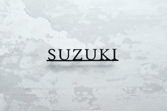 ステンレス切り文字表札