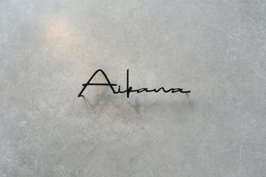 ステンレス切り文字表札