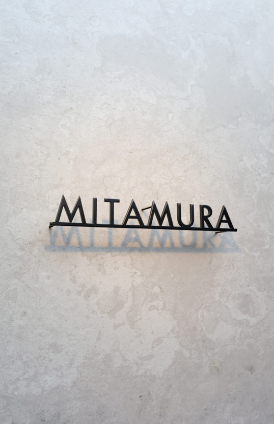 ステンレス切り文字表札