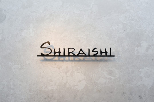 ステンレス切り文字表札