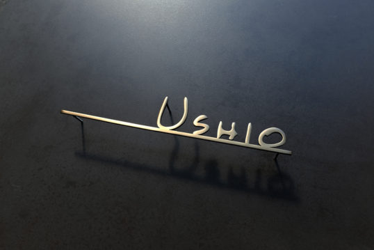 いぶし真鍮切り文字表札