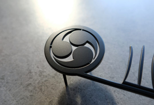 ステンレス切り文字表札