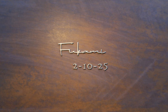 オスポール用表札