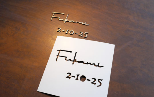 オスポール用表札