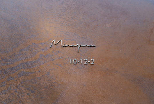 ステンレス切り文字表札