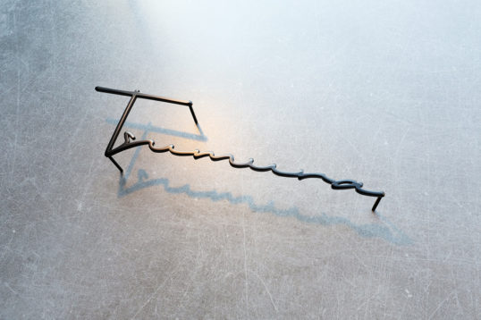 ステンレス切り文字表札