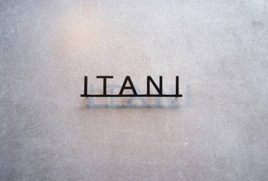 ステンレス切り文字表札