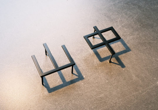 ステンレス切り文字表札