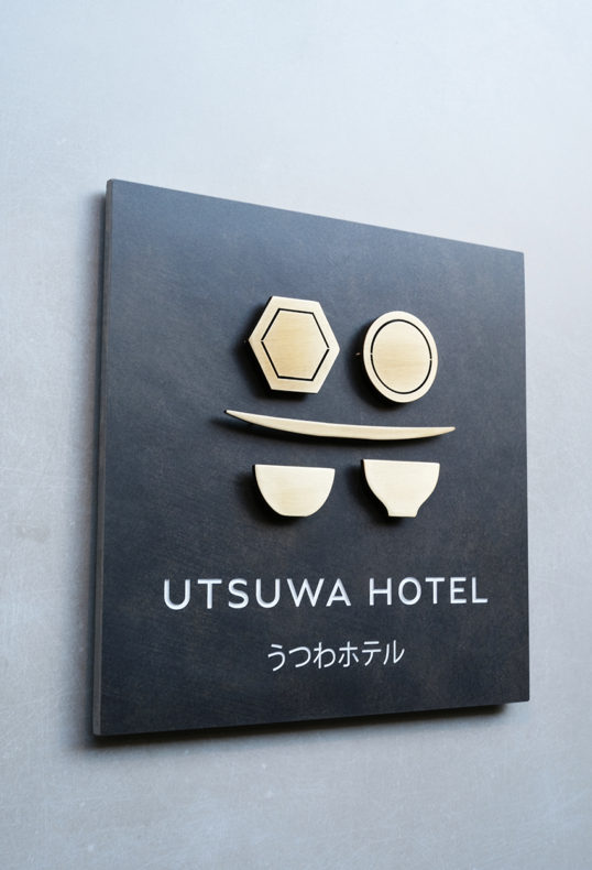 タイル看板
