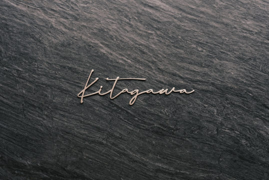 ステンレス切り文字表札