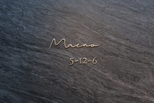 オスポール用表札