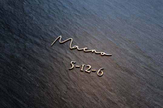 オスポール用表札