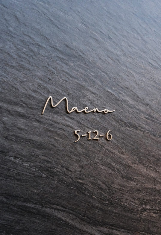 オスポール用表札