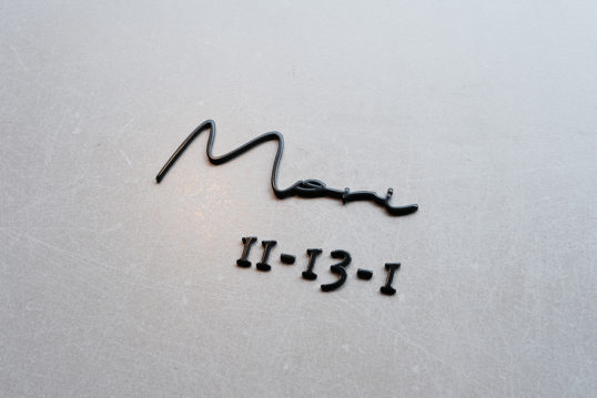 オスポール用表札