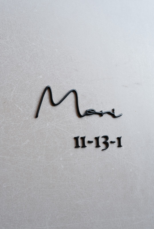 オスポール用表札