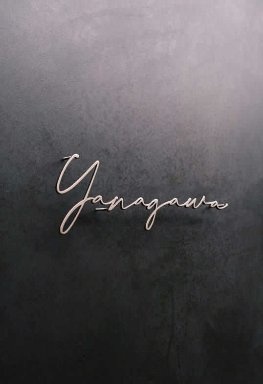 ステンレス切り文字表札