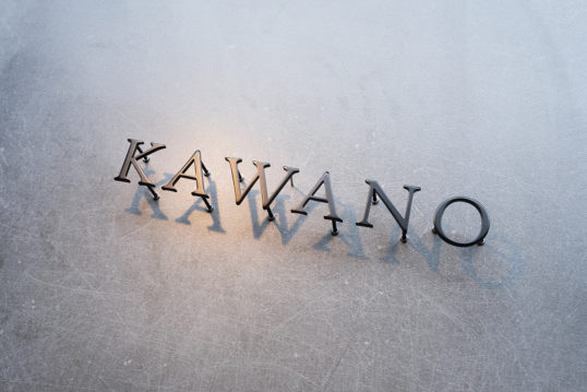 ステンレス切り文字表札