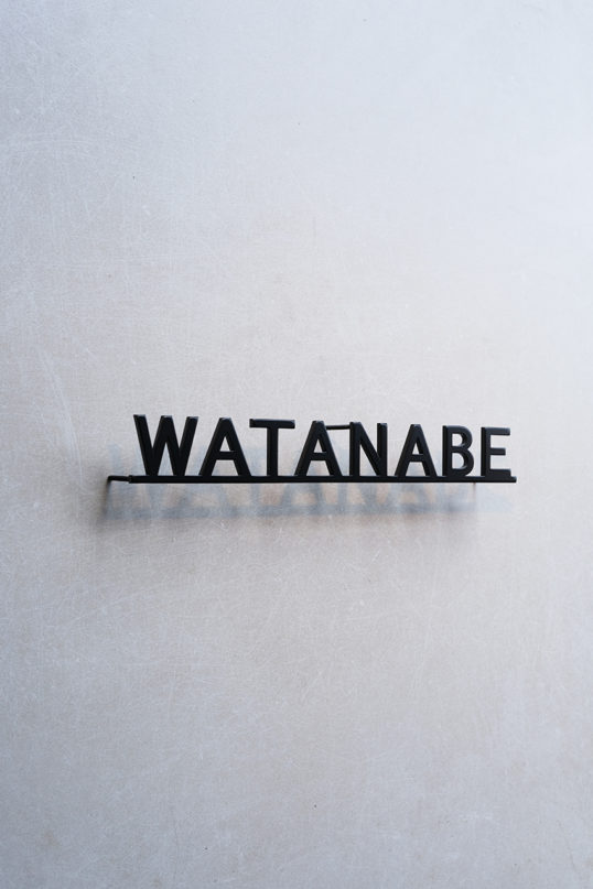 ステンレス切り文字表札