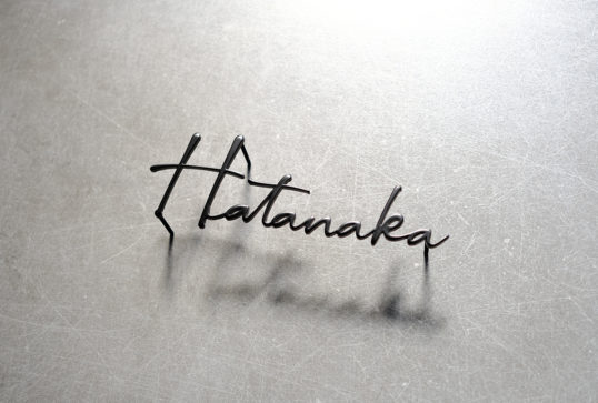 ステンレス切り文字表札