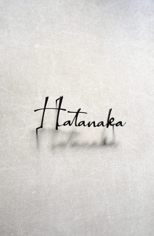 ステンレス切り文字表札