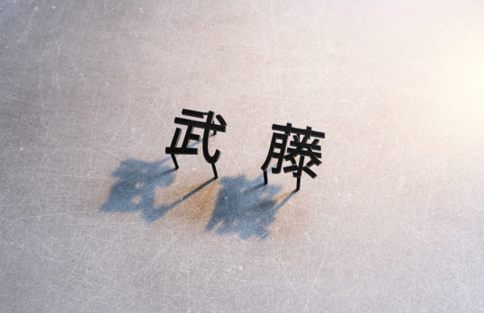 ステンレス切り文字表札