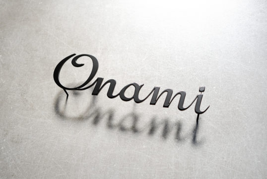 ステンレス切り文字表札