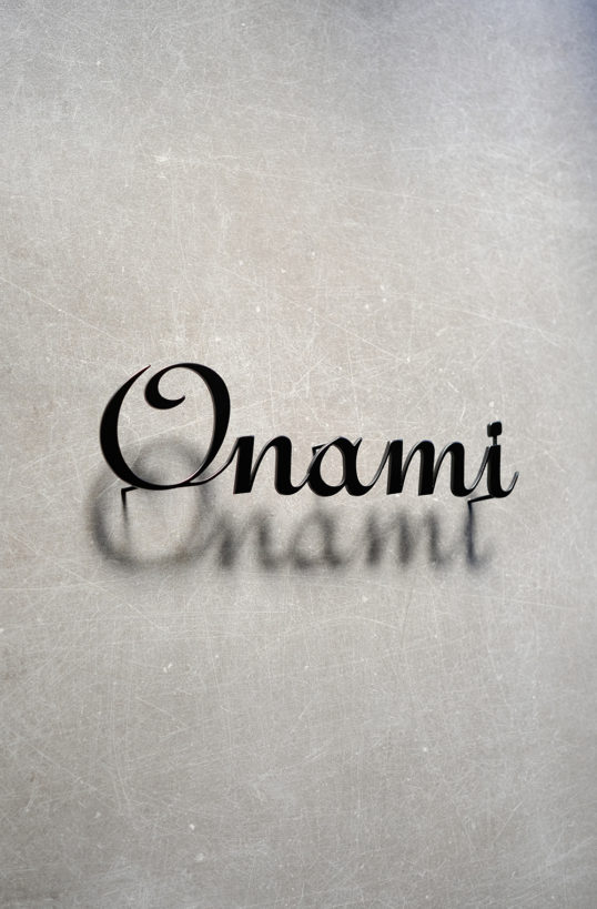 ステンレス切り文字表札