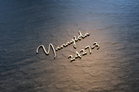 オスポール用表札