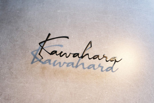 ステンレス切り文字表札